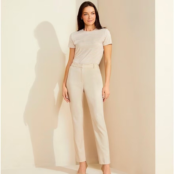 Alex Marie Sandstone Tailored Pantsuit - Picture 15 of 15